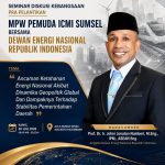 Pemuda ICMI Sumsel Bareng DEN RI Tegaskan Pentingnya Penguatan Ketahanan Energi Nasional
