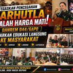 Tegaskan Pencegahan Karhutla Adalah Harga Mati, Danrem 044/Gapo Gencarkan Edukasi Langsung ke Masyarakat