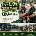 Sukses Kawal Agenda Strategis, Danrem 044/Gapo Lepas Keberangkatan Kasad Jenderal TNI Maruli Simanjuntak  ​